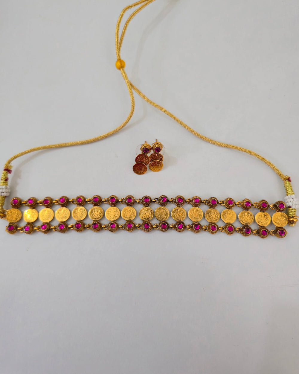 Mithila Lakshmi Kasu Choker Set