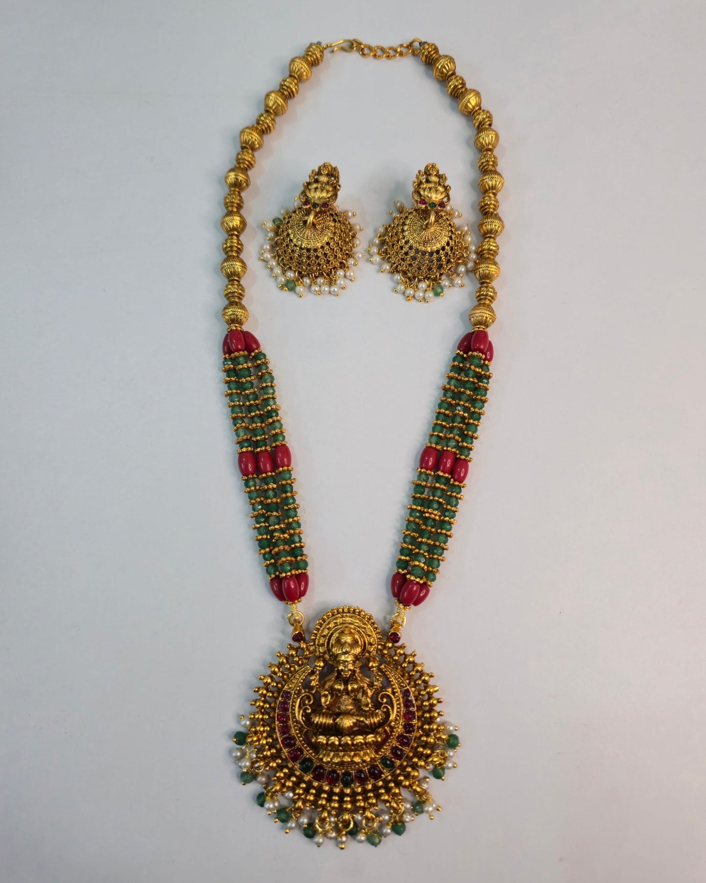 Lakshmi Bead Haram Set