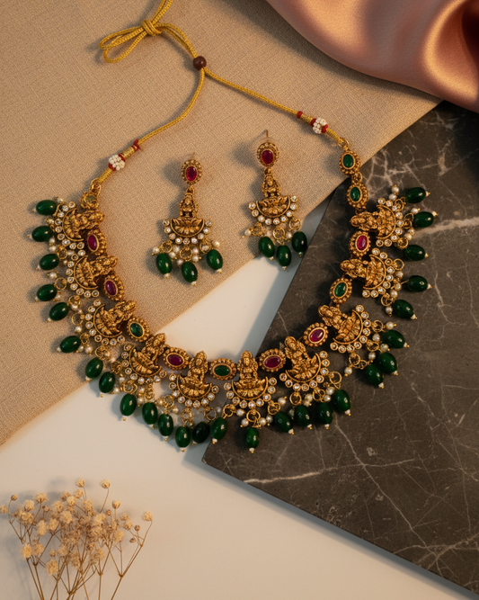 Lakshmi Vaibhava Necklace Set