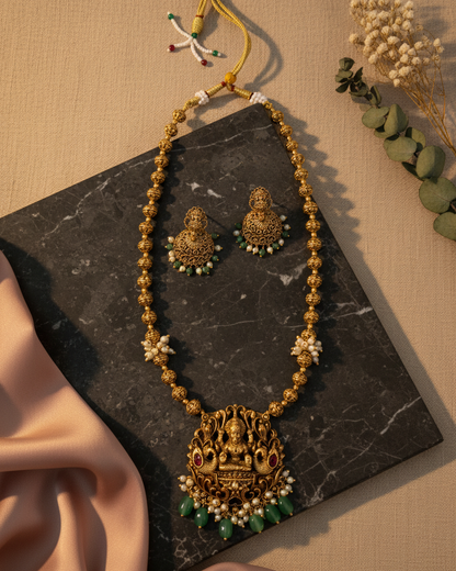 Lakshmi Mayura Haram Set