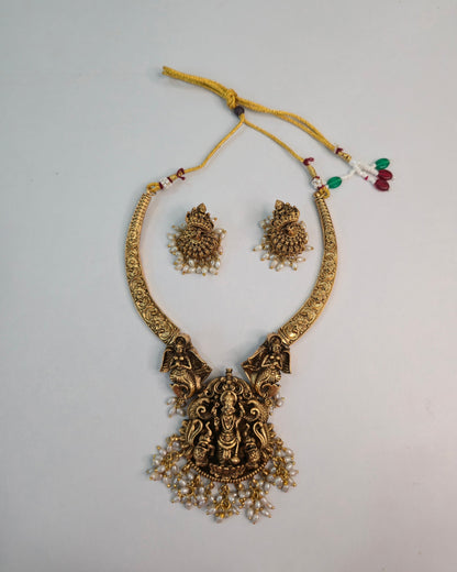 Vaidehi Lakshmi Necklace Set