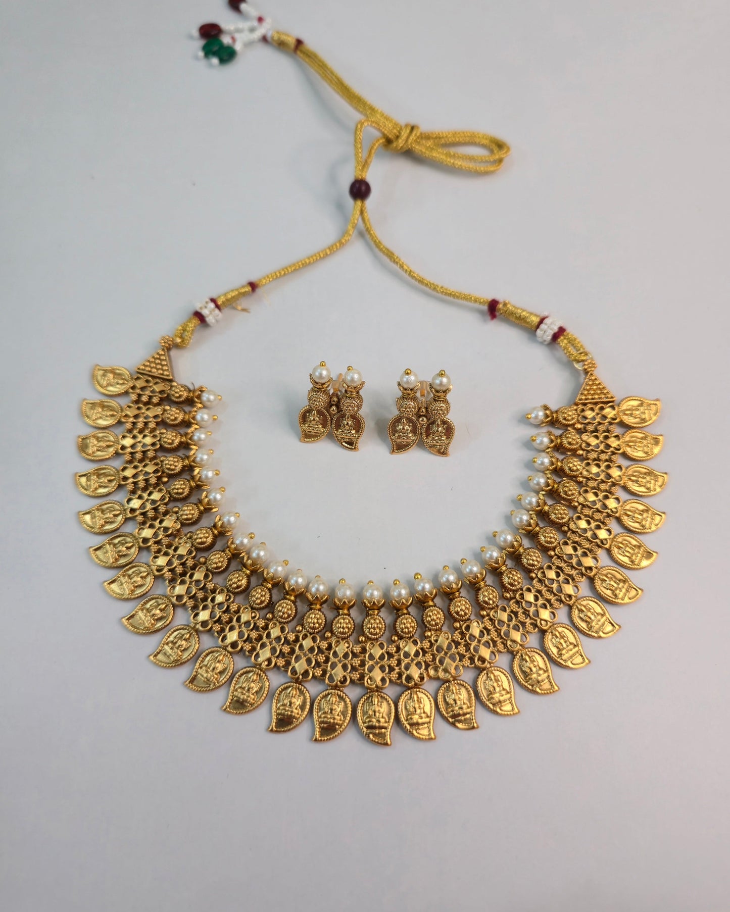 Lakshmi Pearl Layer Necklace