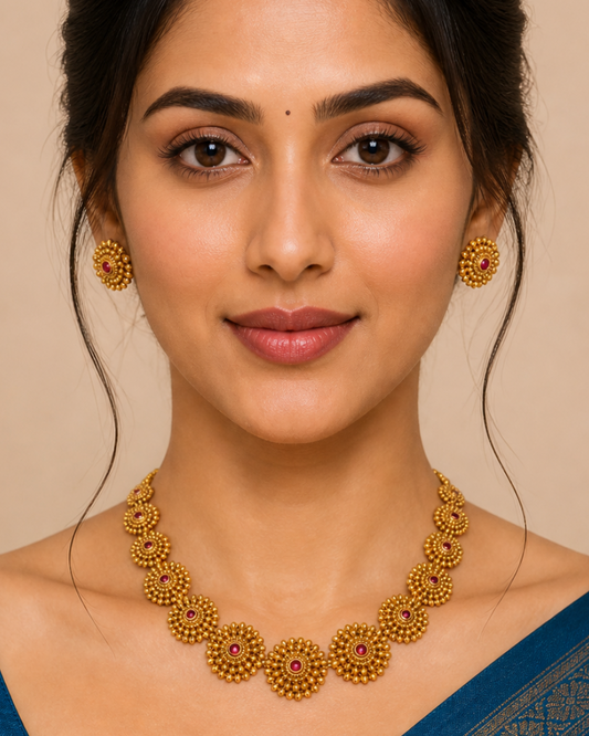Aarika Antique Necklace Set